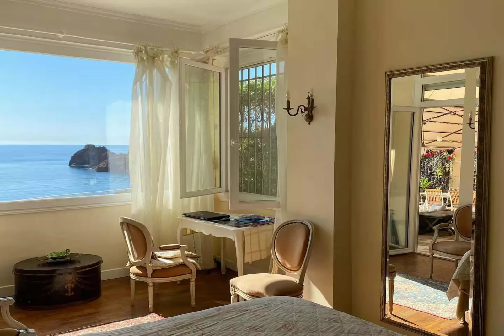 Villa plage privée vue sur la mer-Slaapkamer