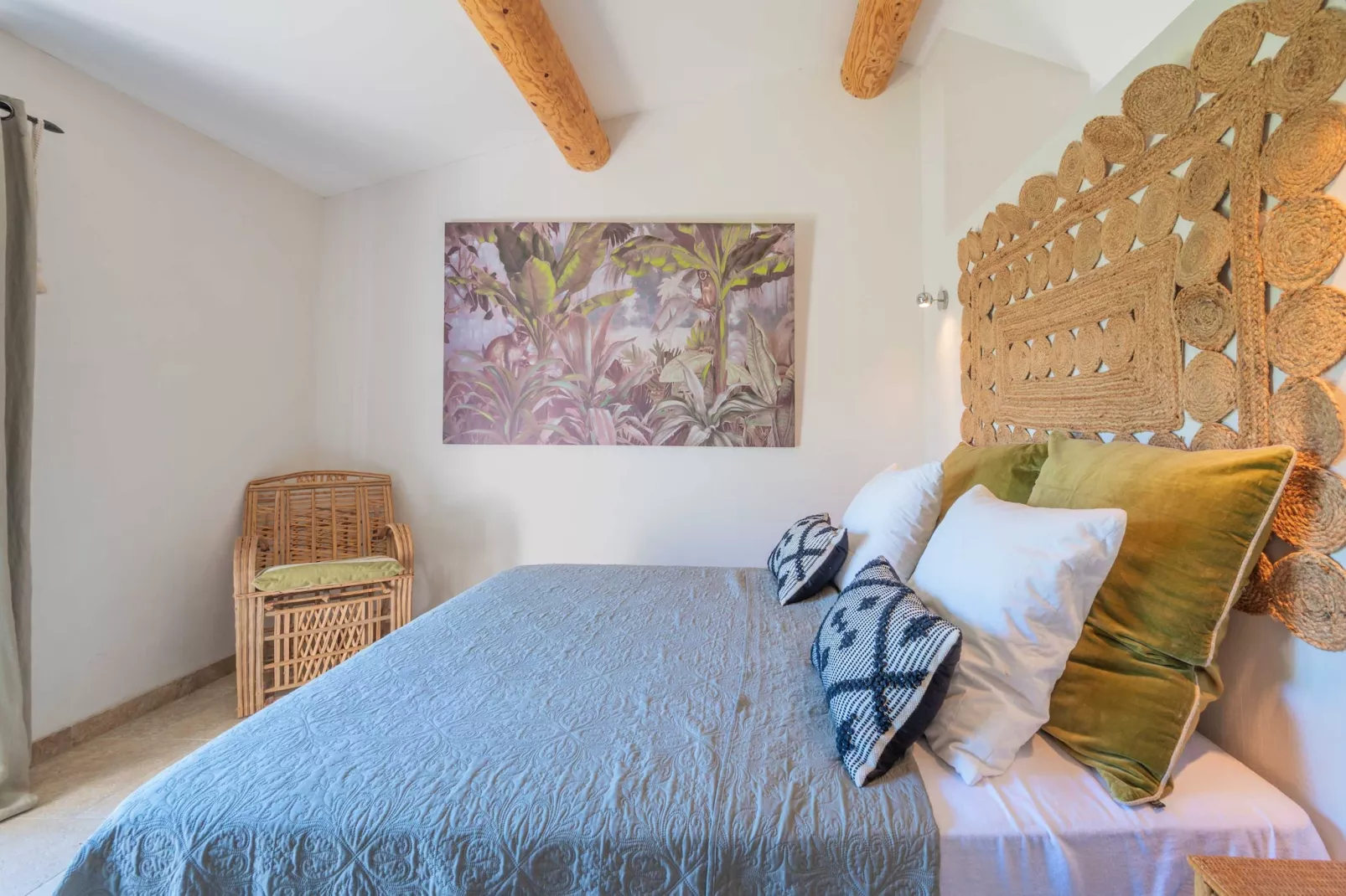 Mas authentique à Paradou Alpilles-Slaapkamer