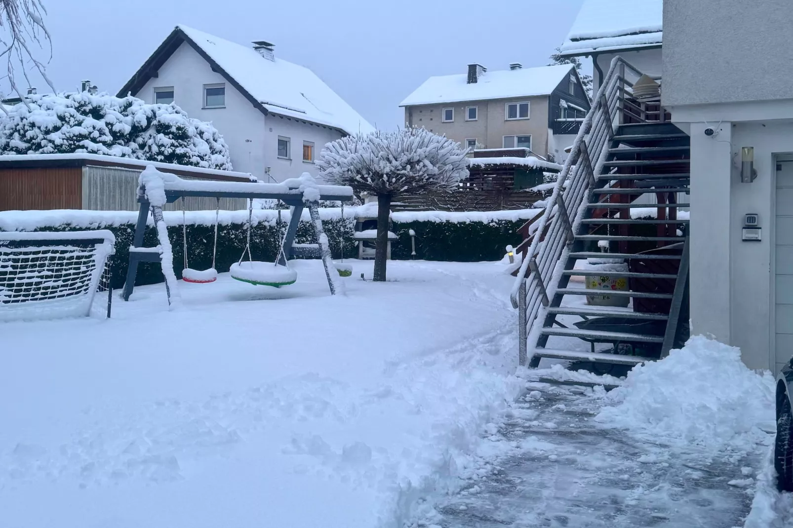 Casa Brocktega in Bestwig - Tuin winter