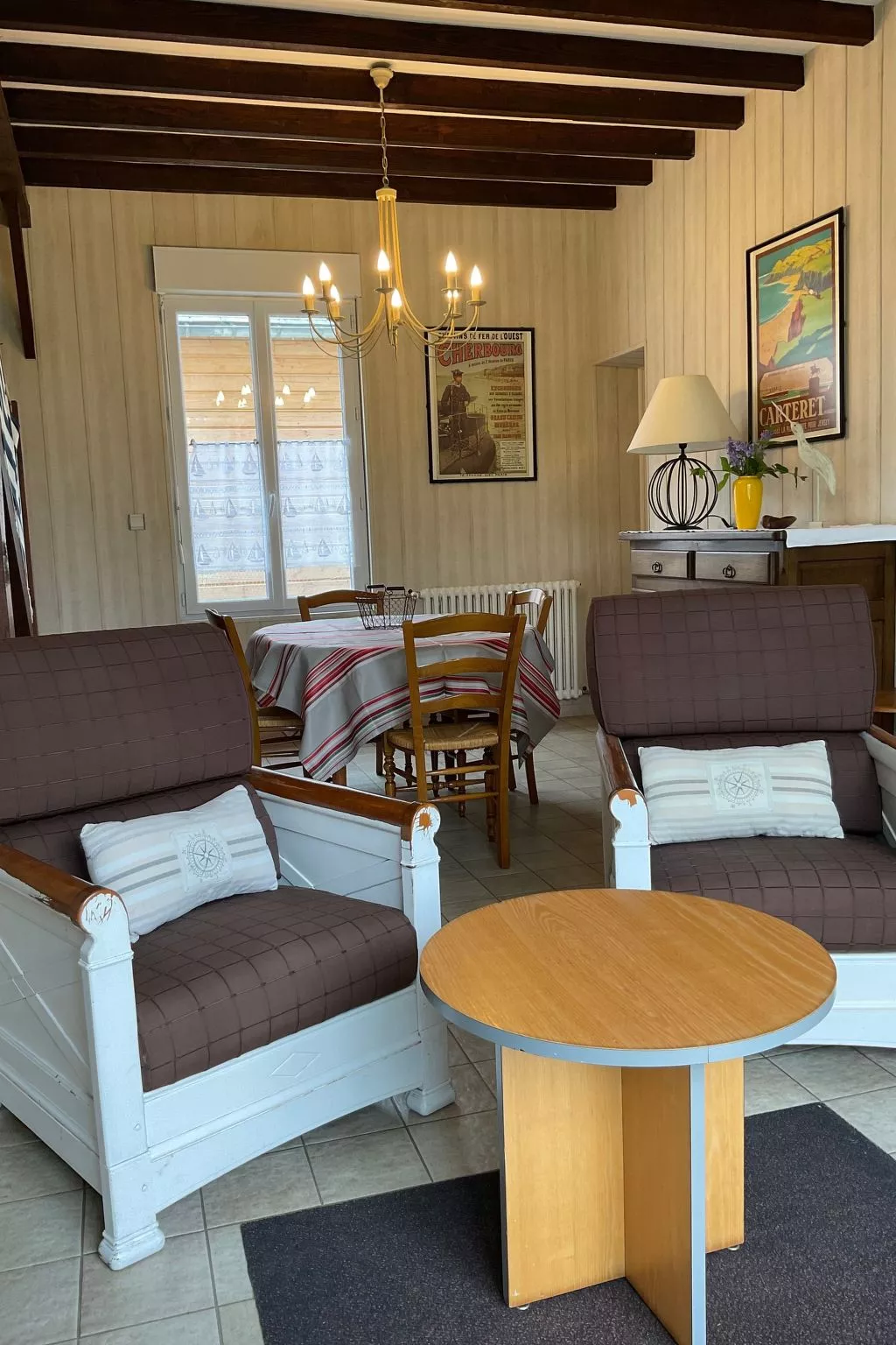 "Les flots bleus" (Die blauen Strände) - Binnen