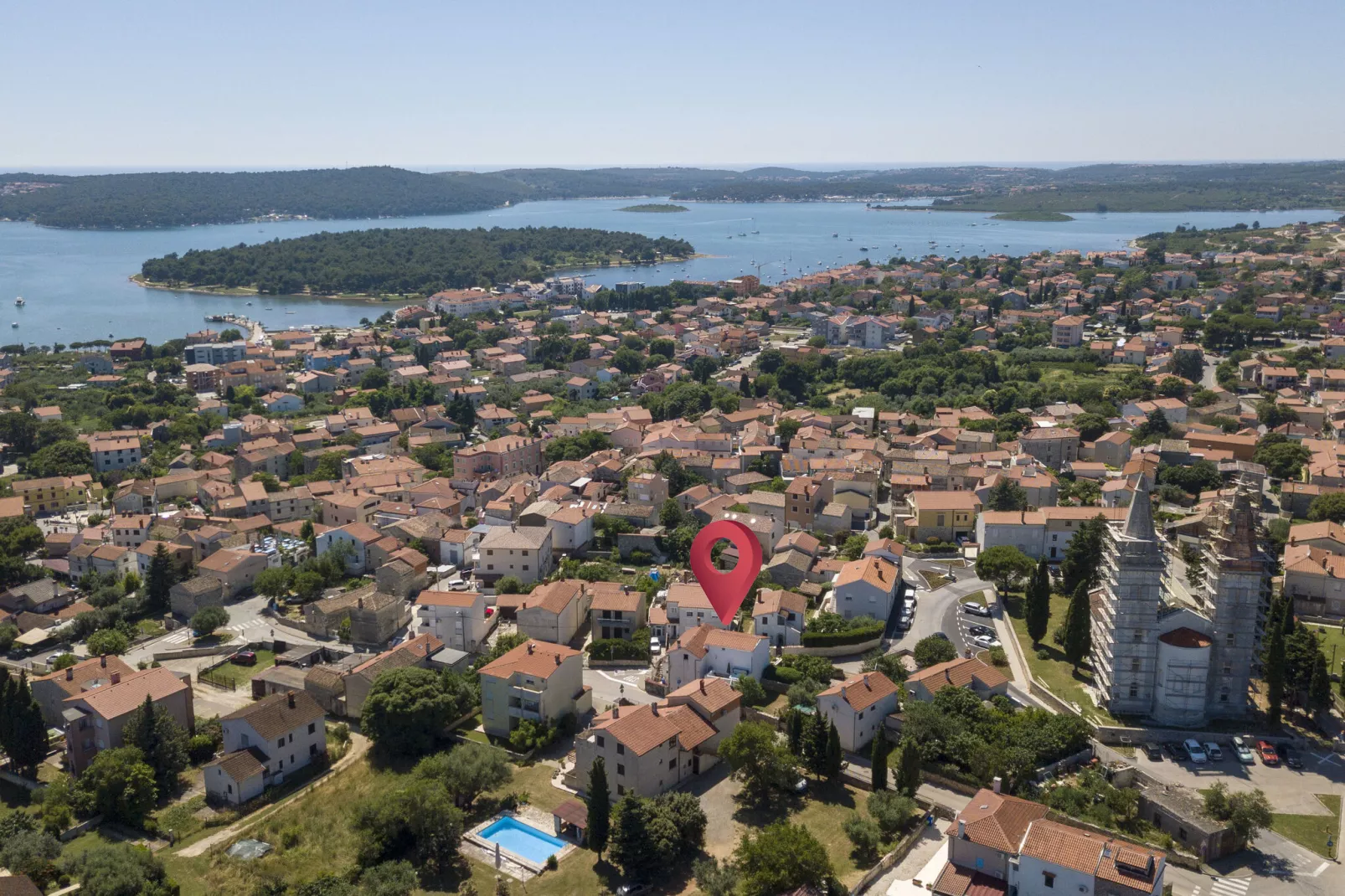 House Bernarda-Gebieden zomer 1km