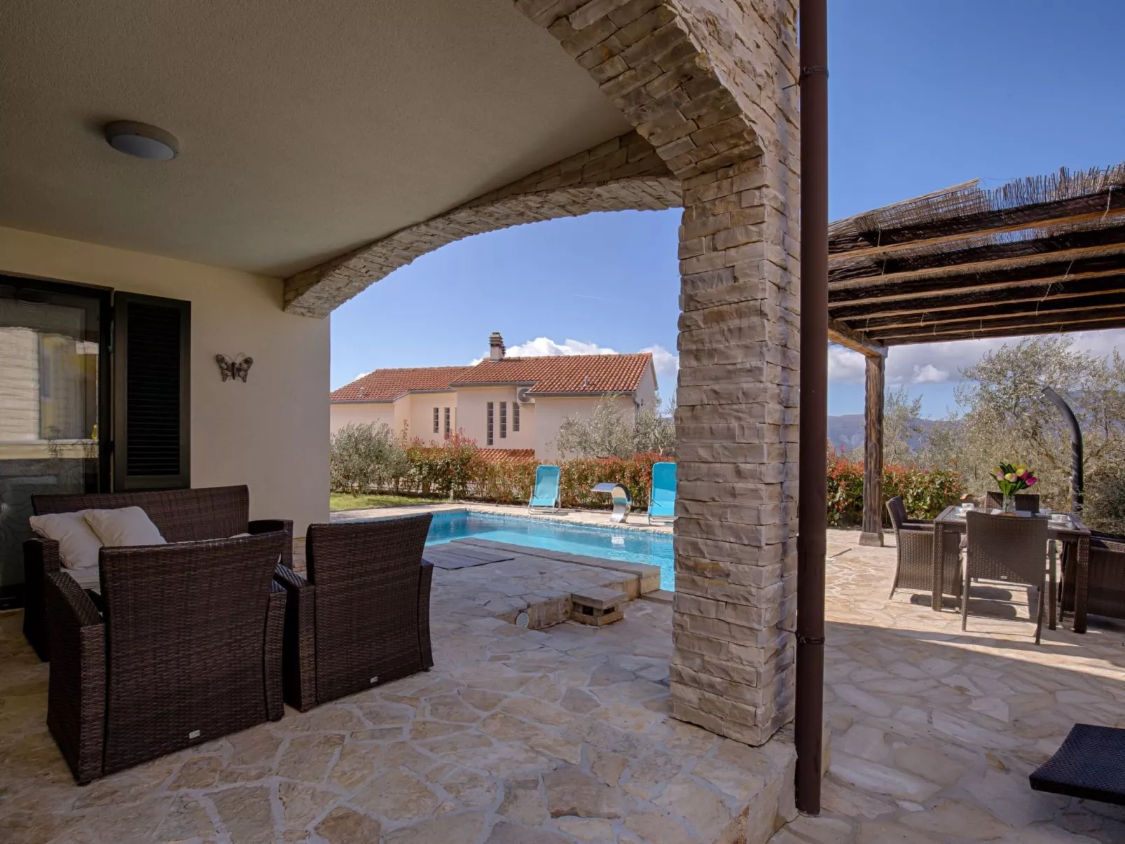 Villa "Oleandar" mit Schwimmbad und Meerblick - Image-tags.info