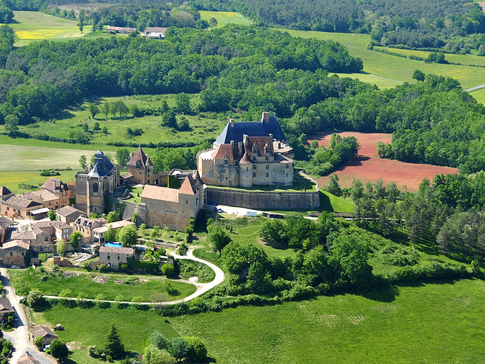 Feriendorf im Périgord Großes Ferienhaus für 18 oder 20 Personen. - Omgeving