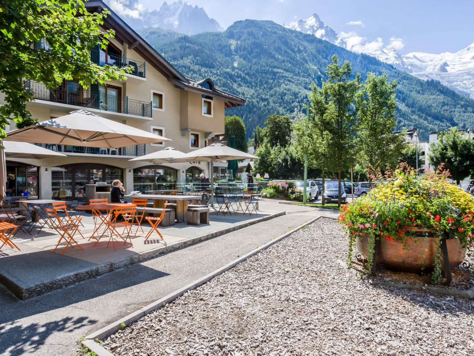 In Chamonix mit geräumigem Balkon und weitem Blick - Image-tags.info