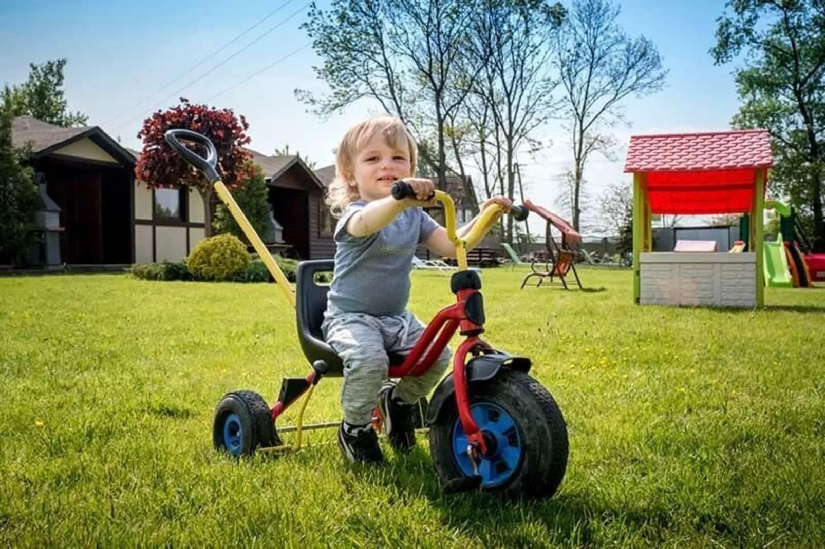 	Domki parterowe TYP A Łącko - Tuinen zomer