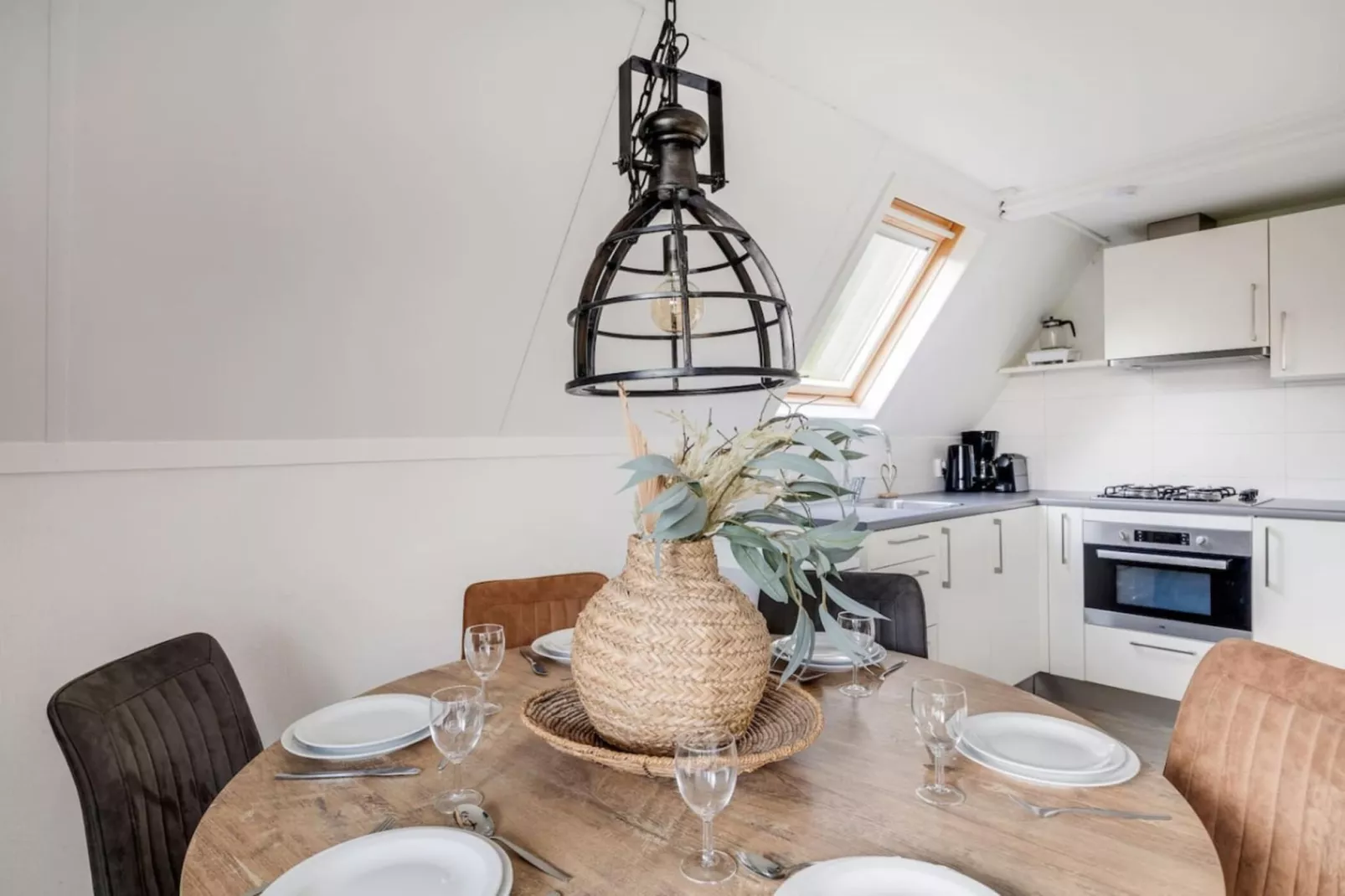 118 | Rietzanger | Sfeervol ingerichte bungalow-Eetkamer