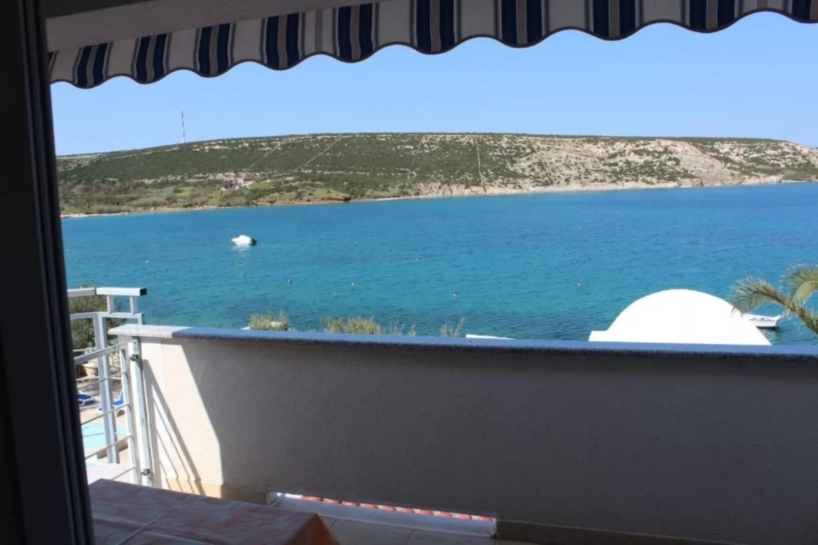 Sv Marija1 - Ferienwohnung 5 - Typ 4plus2 - Uitzicht zomer