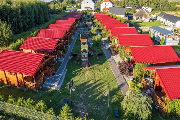 Parterowe domki wakacyjne dla 5 osób w Gąskach SPA w cenie pobytu - Buitenkant zomer