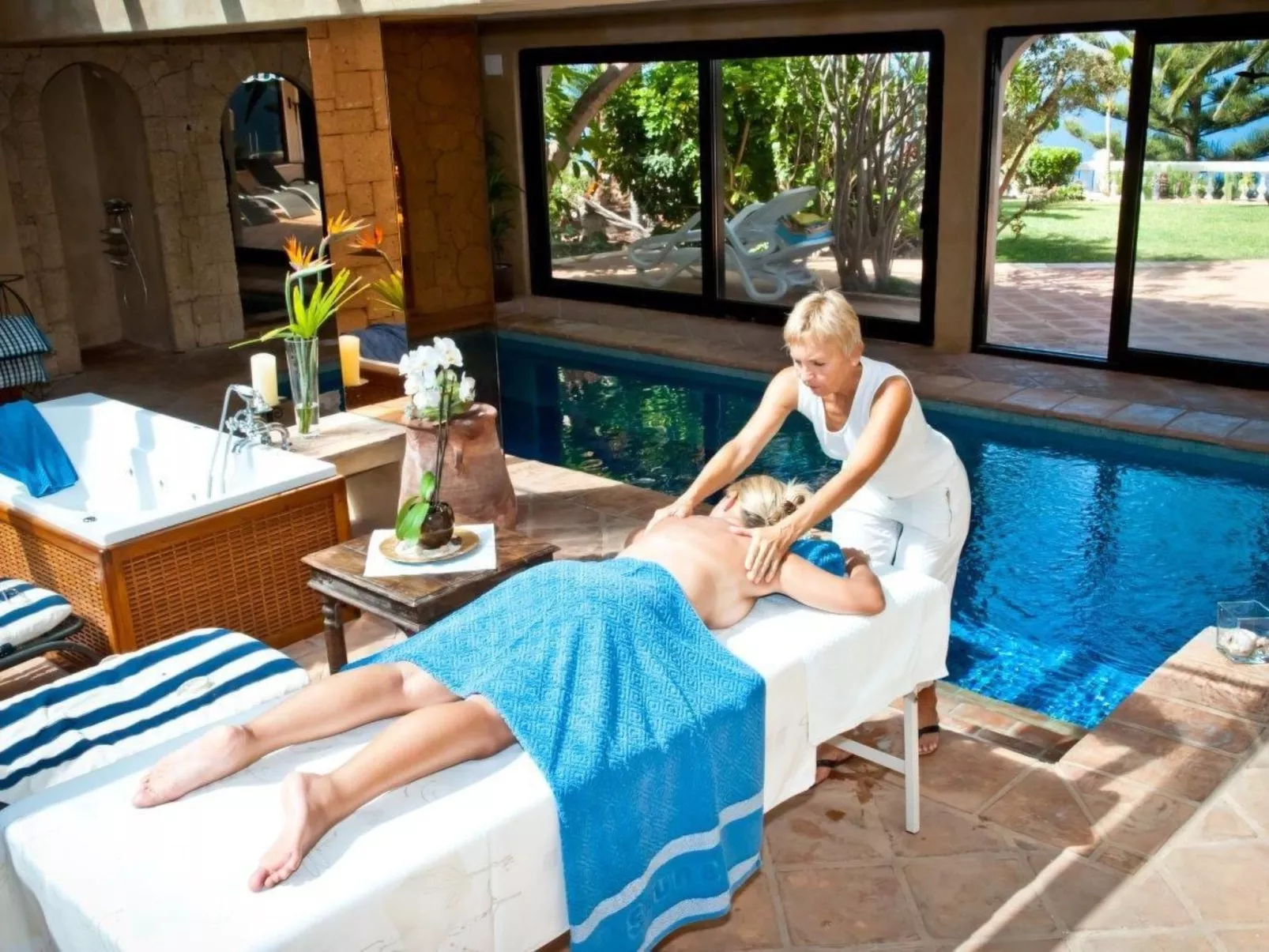 Wohnung in La Matanza De Acentejo mit Terrasse, gemeinsamem Pool und Garten - Image-tags.info