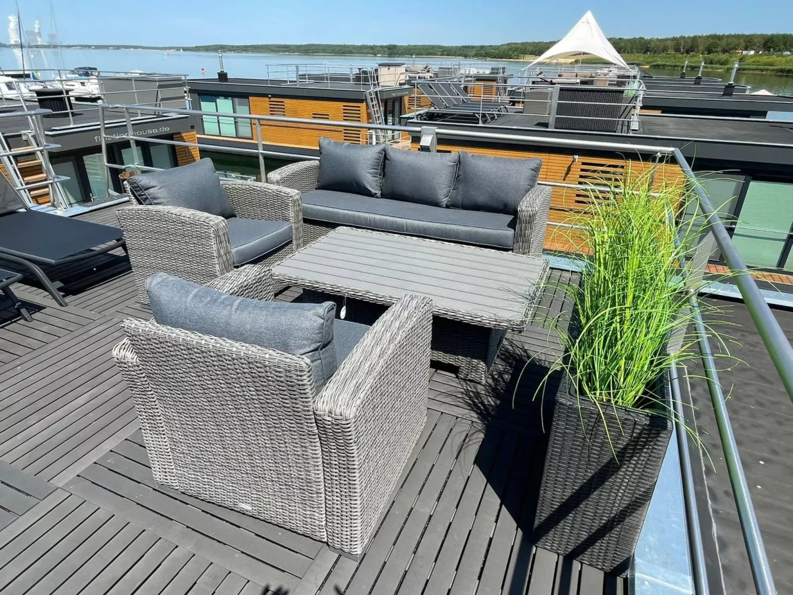 Hausboot Vroni am Bärwaldersee - Image-tags.info