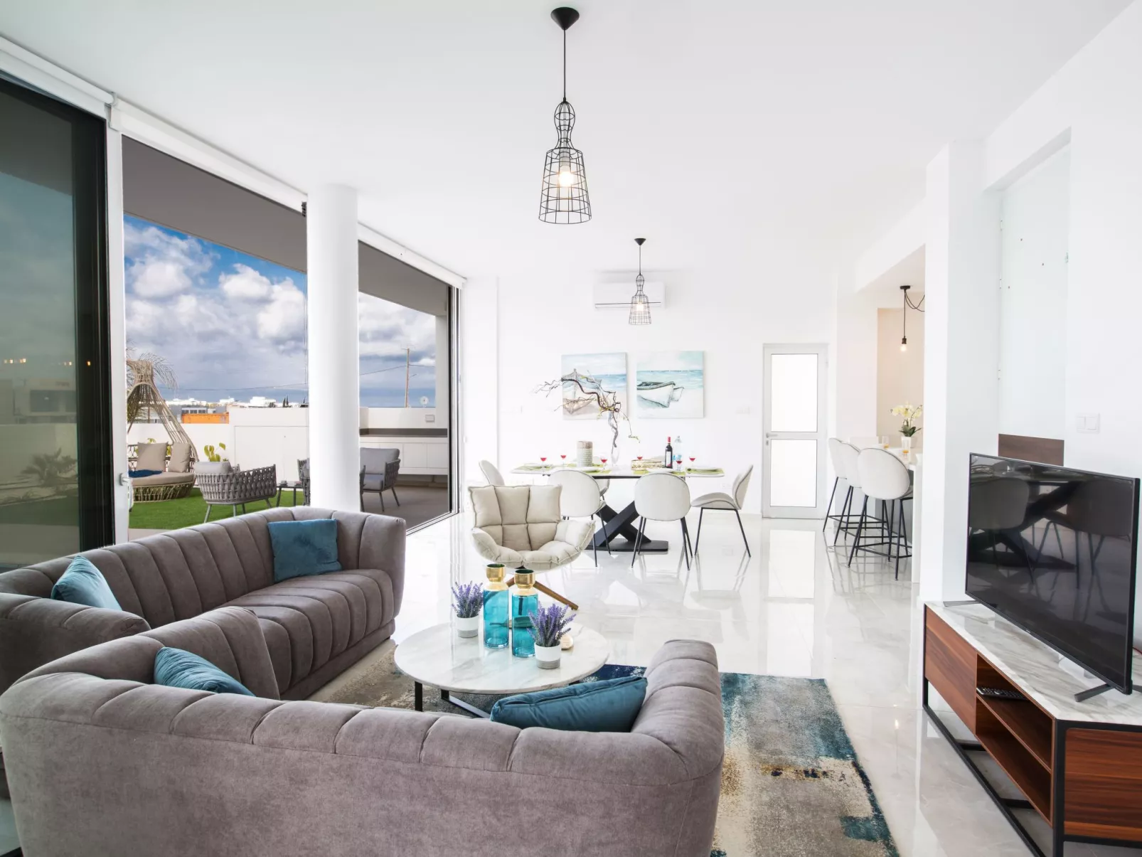 3 Schlafzimmer Villa OL26 mit Pool in Protaras - Binnen