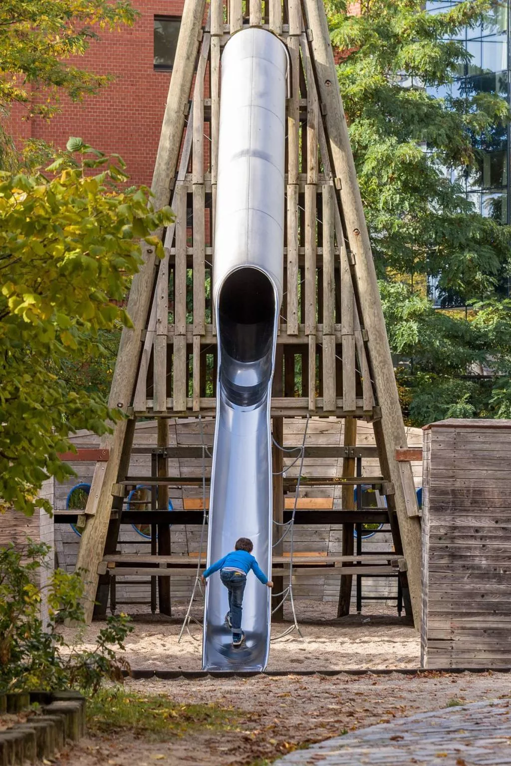 In Berliner Innenstadt, Siegessäule-Nähe - Buiten