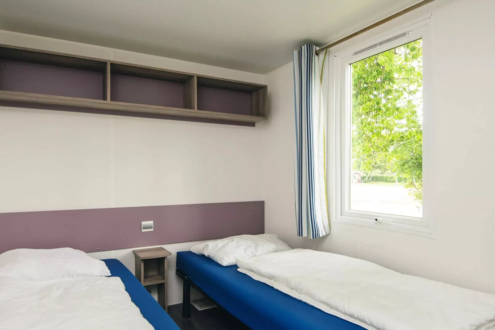 Hytte til 4 pers., med WC-Binnen