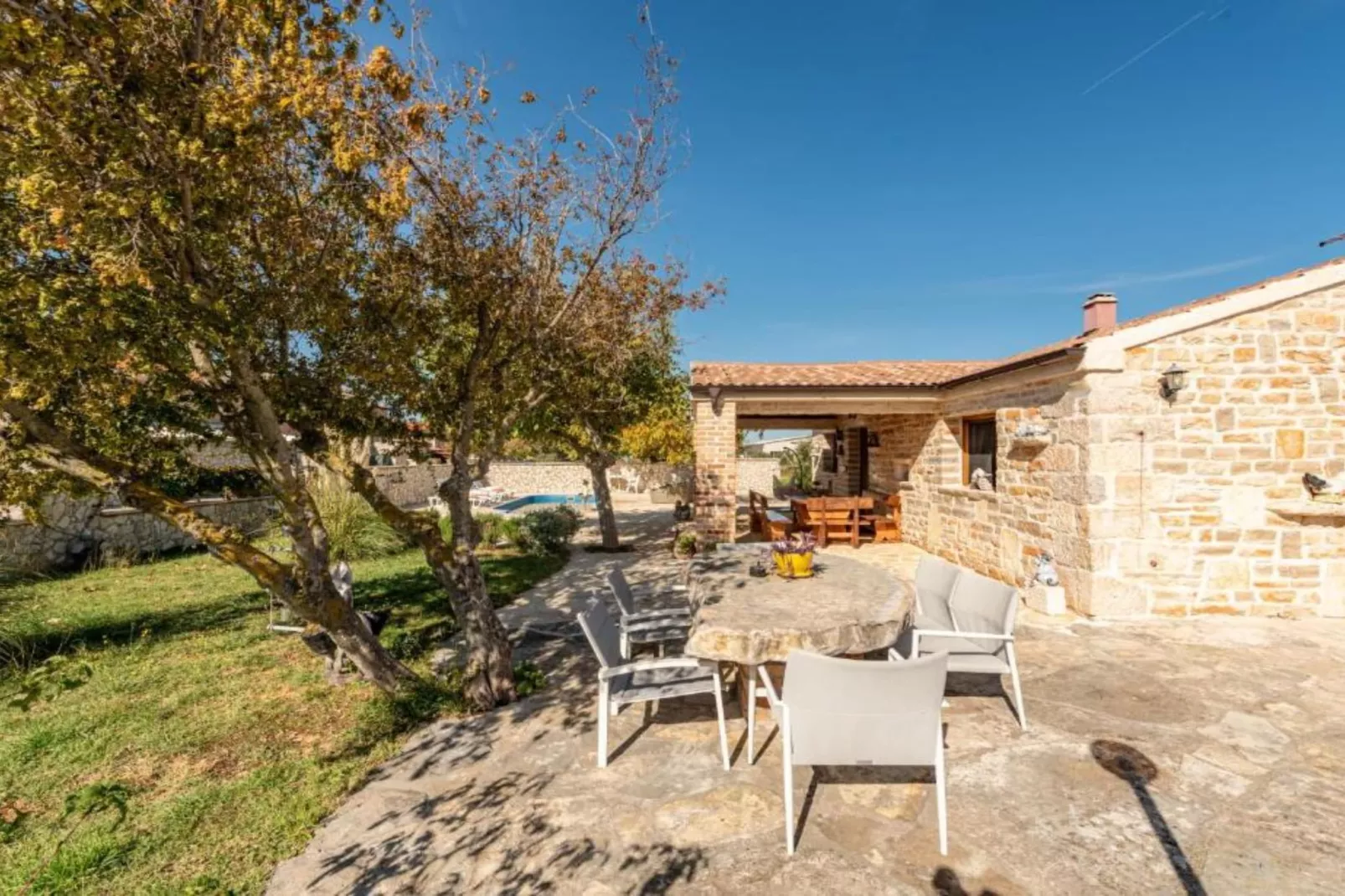 Holiday House Šimun - Three bedroom Holiday house with pool - Buitenlucht