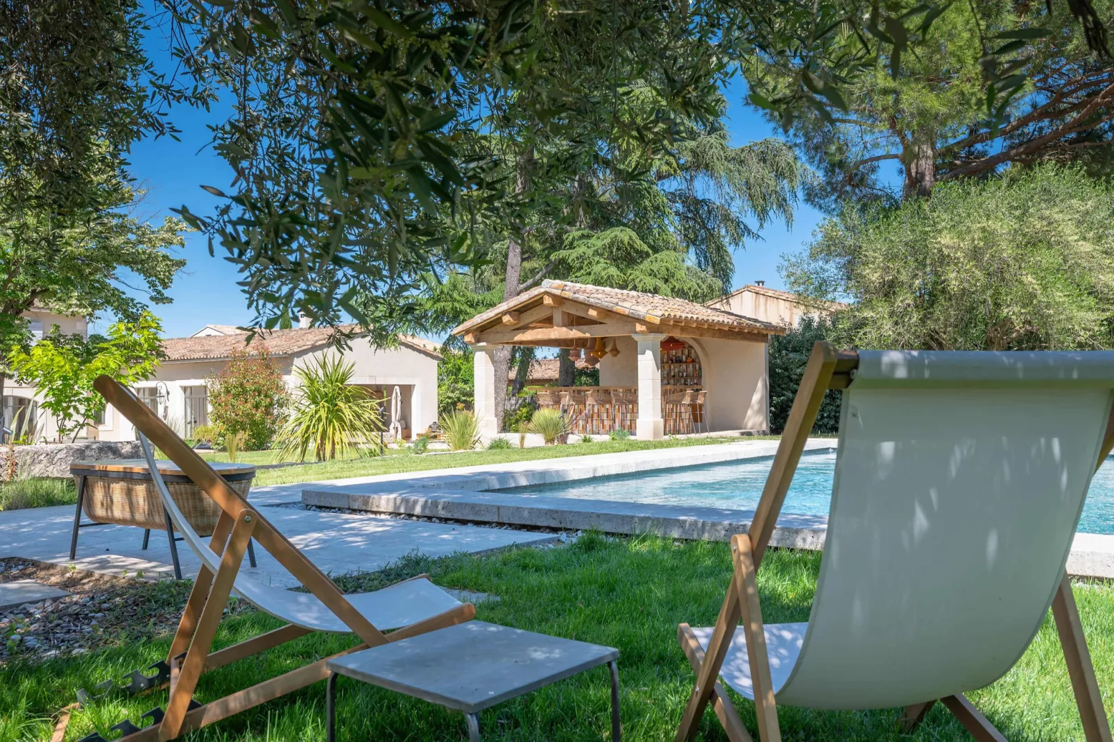 Mas prestigieux au coeur de Saint-Remy-de-Provence-Zwembad