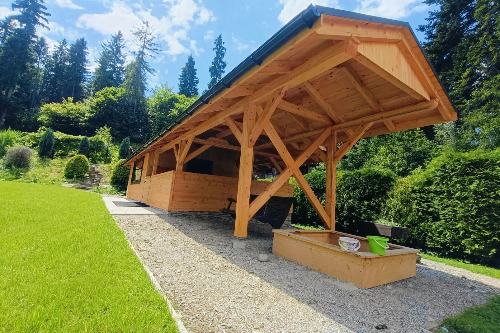 Domek pod Howyzem - Tuinen zomer