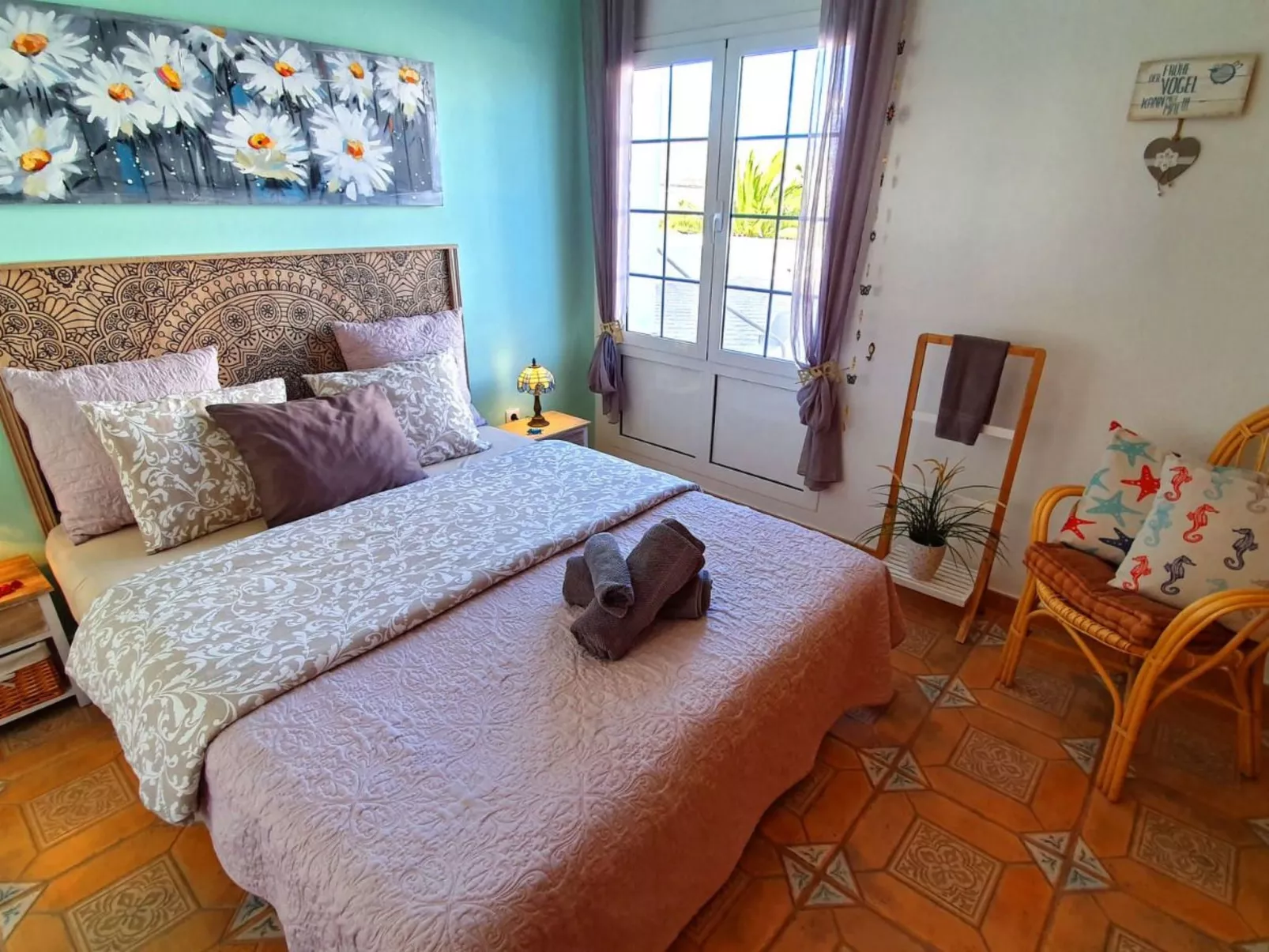 Gemütliches Ferienhaus in Tarajalejo mit Großem Garten und Meerblick - Image-tags.info