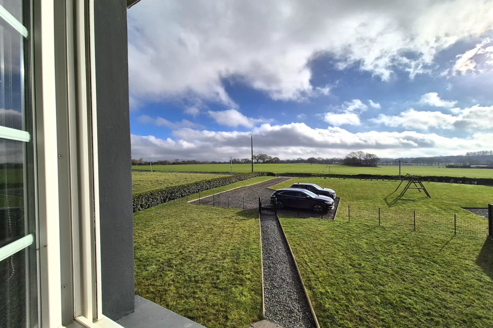 Gîte "Yvonne" à Plurien - Uitzicht winter