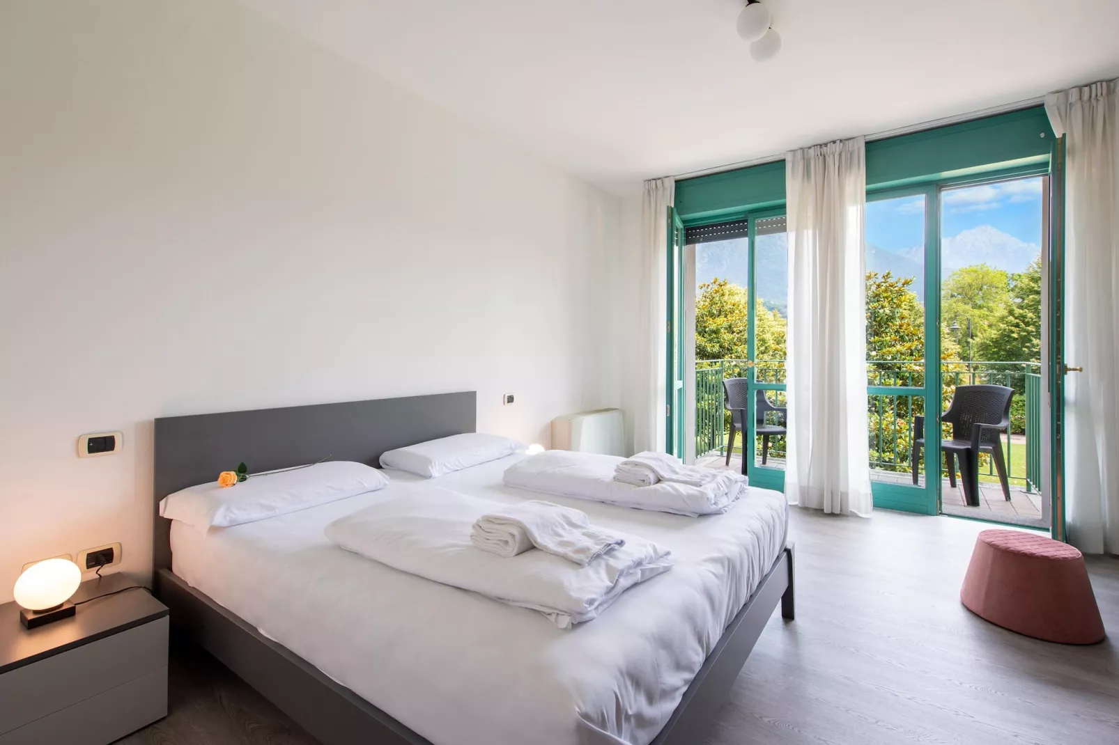 RESIDENCE PORTO LETIZIA - PALACE-1ROOM APT 4 PAX MOUNTAIN VIEW DELUXE8204 - P1MD4 - Slaapkamer