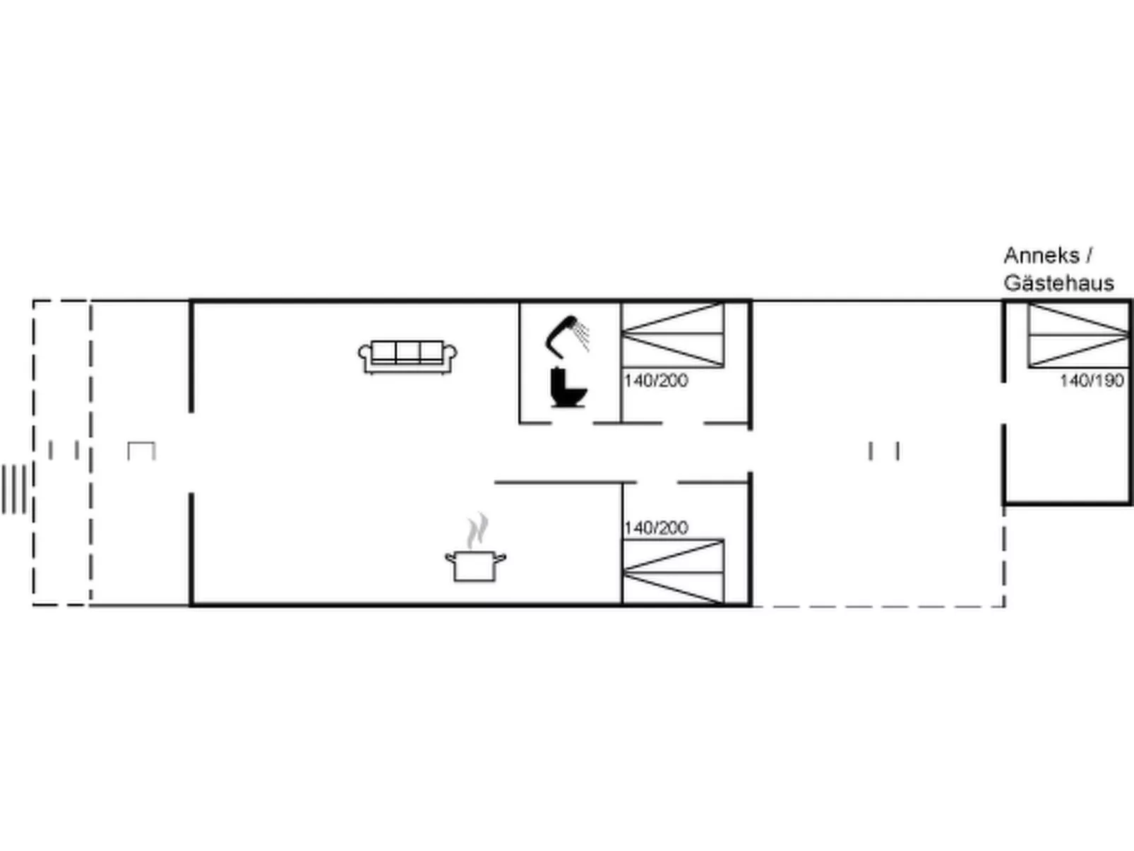 "Swenki" - 29km from the sea