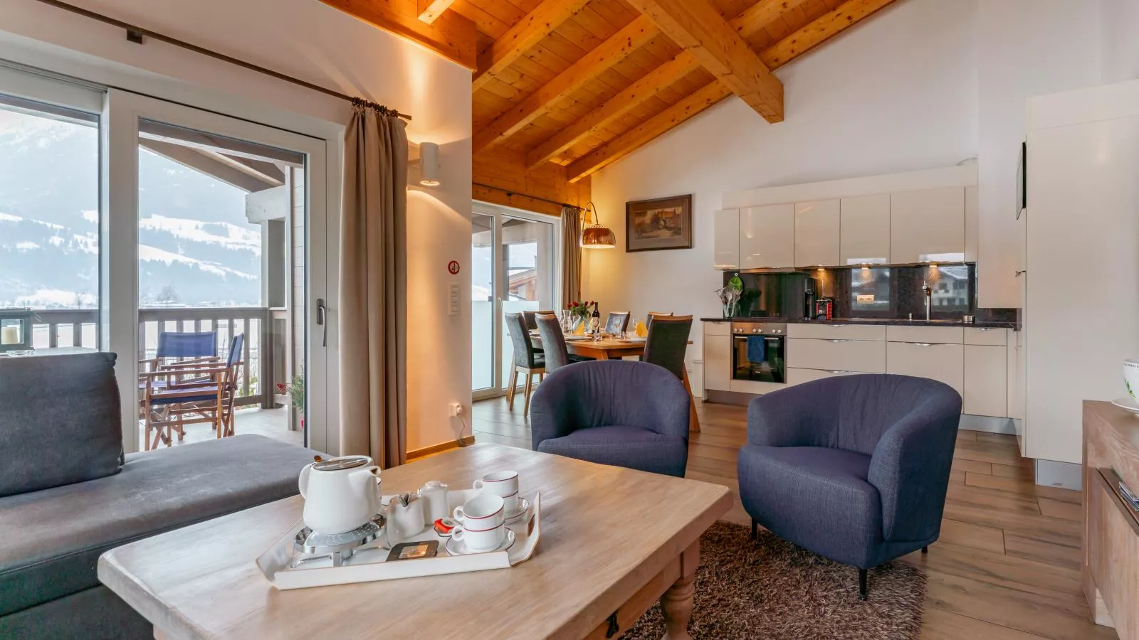 Salzach Lodge - Woonkamer