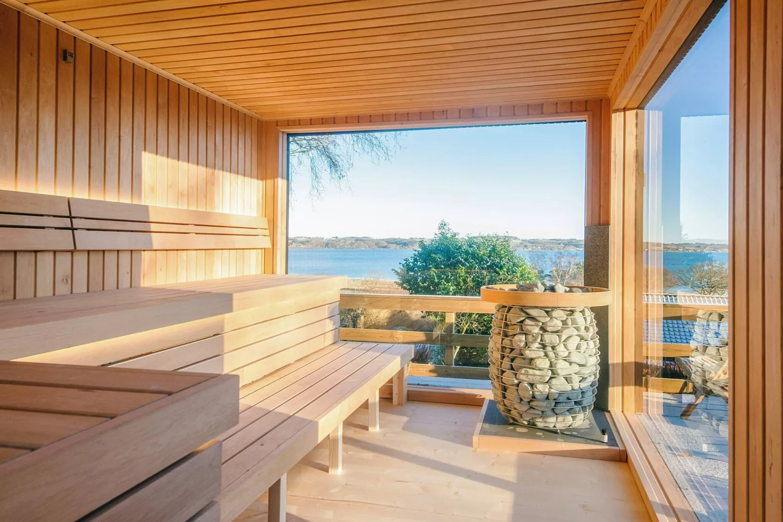 Gezinsvriendelijk huisje vlakbij de kust-Sauna
