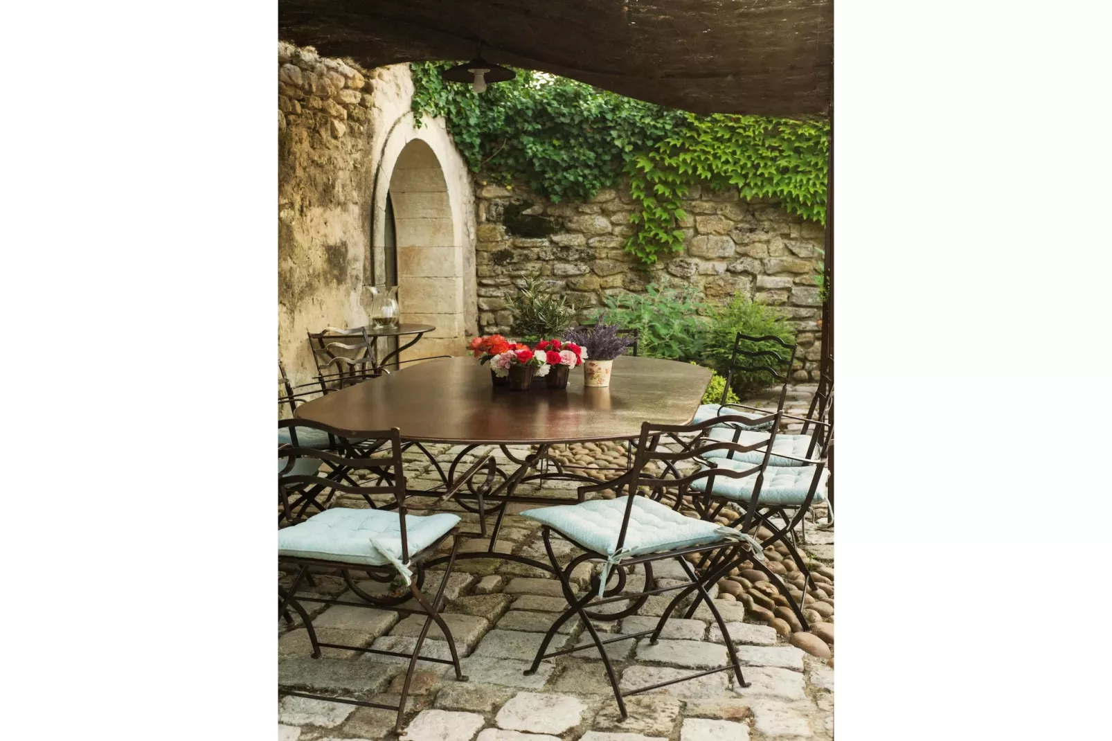 Villa Cépage - Villa De Luxe Au Coeur Du Lubéron-Terrasbalkon