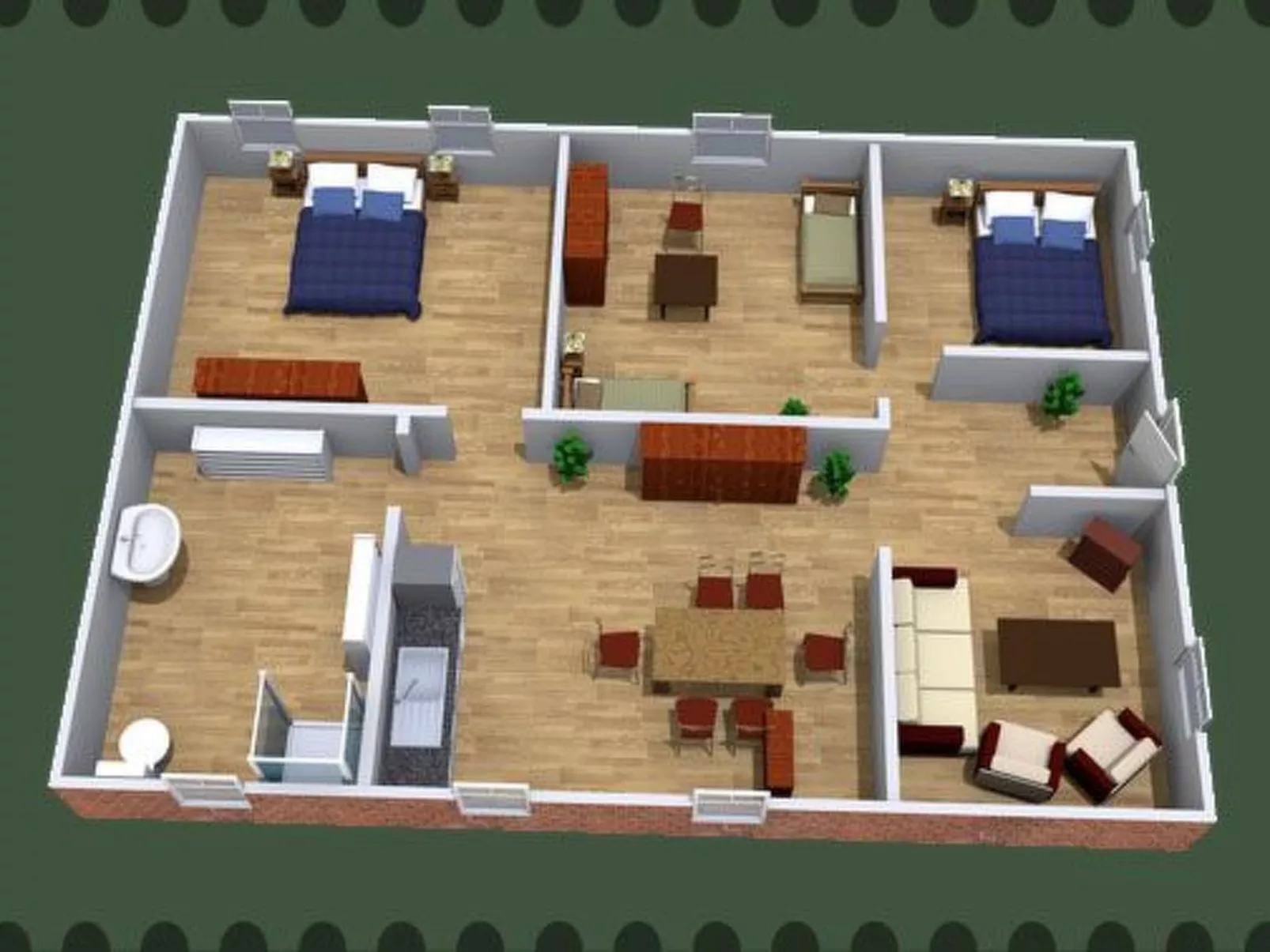 Große Wohnung in Nesse mit Garten und Terrasse - Image-tags.info