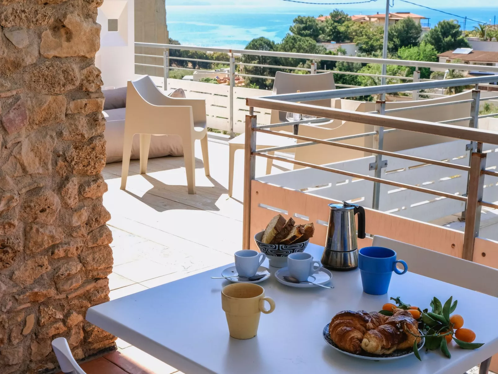 Wohnung GIallo mit Schwimmbad und Meerblick - Image-tags.info