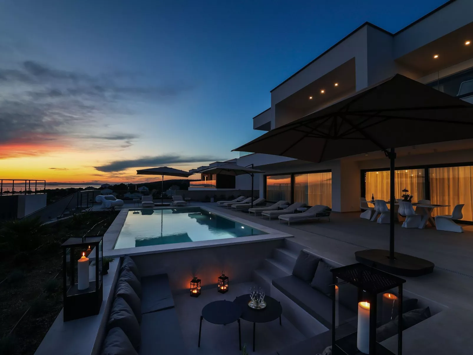 Luxuriöse Villa 360 - privater beheizter Pool - Image-tags.info