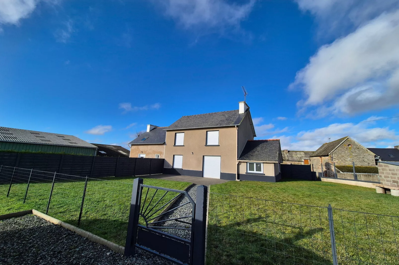 Gîte "Yvonne" à Plurien - Tuin winter