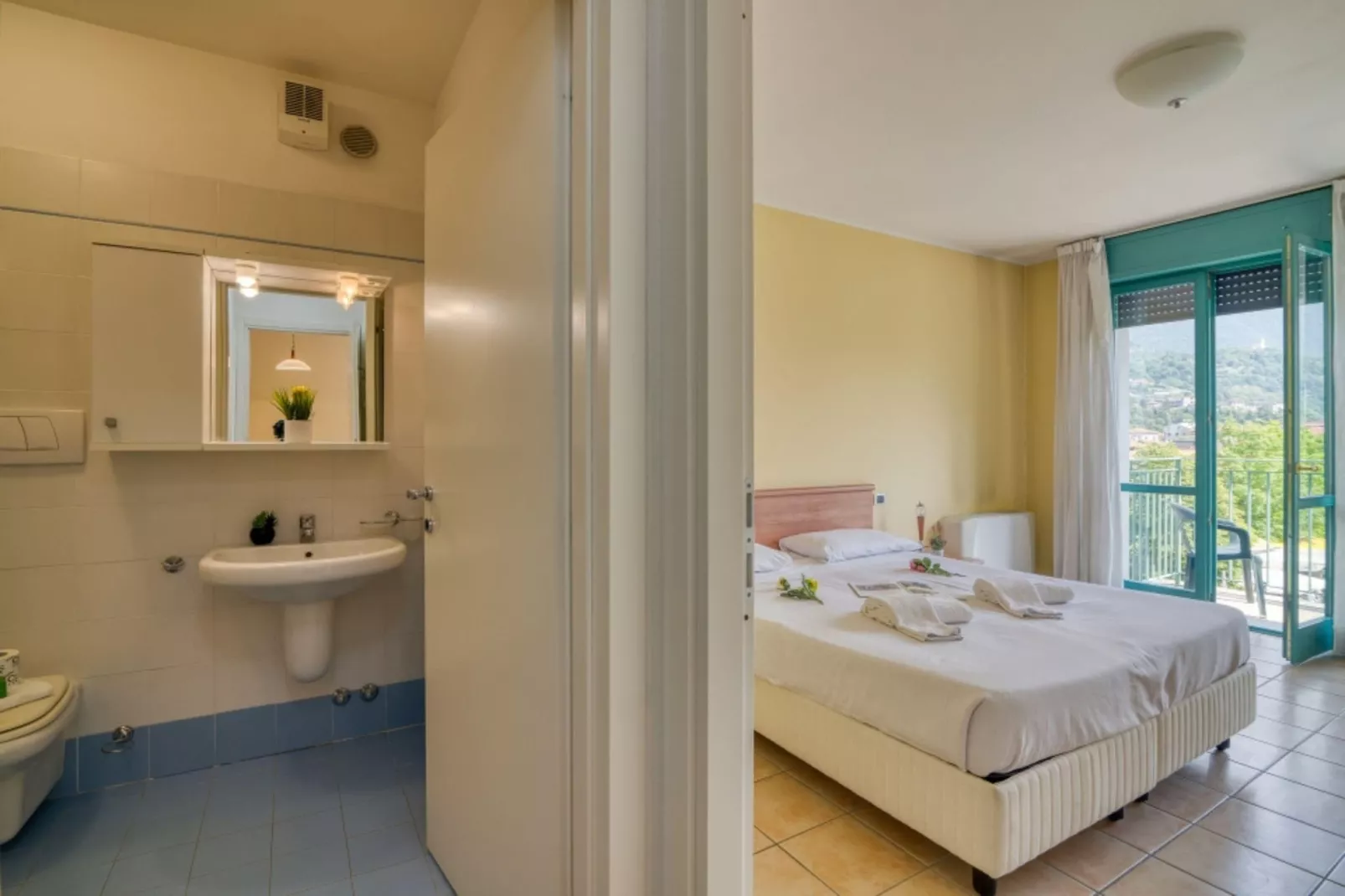 RESIDENCE PORTO LETIZIA - PALACE-1ROOM APT 4 PAX MOUNTAIN VIEW PLUS 8203 - P1MP4 - Slaapkamer