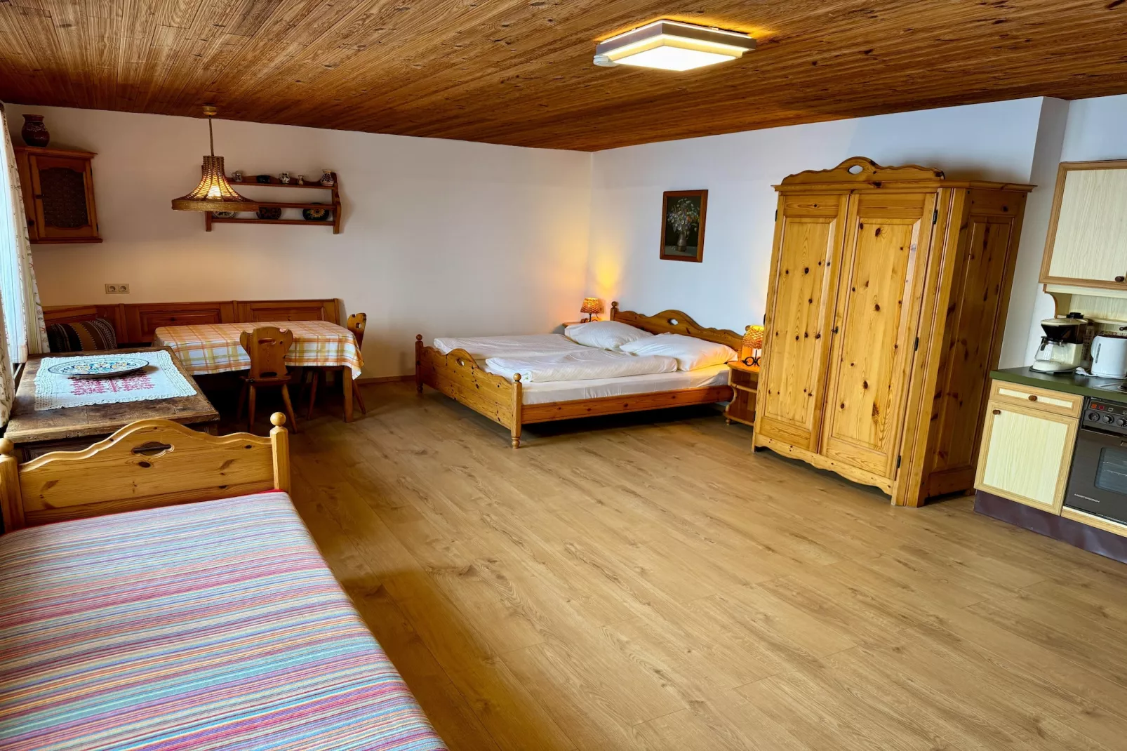 Grafhube Appartements - 2-Raum - Slaapkamer