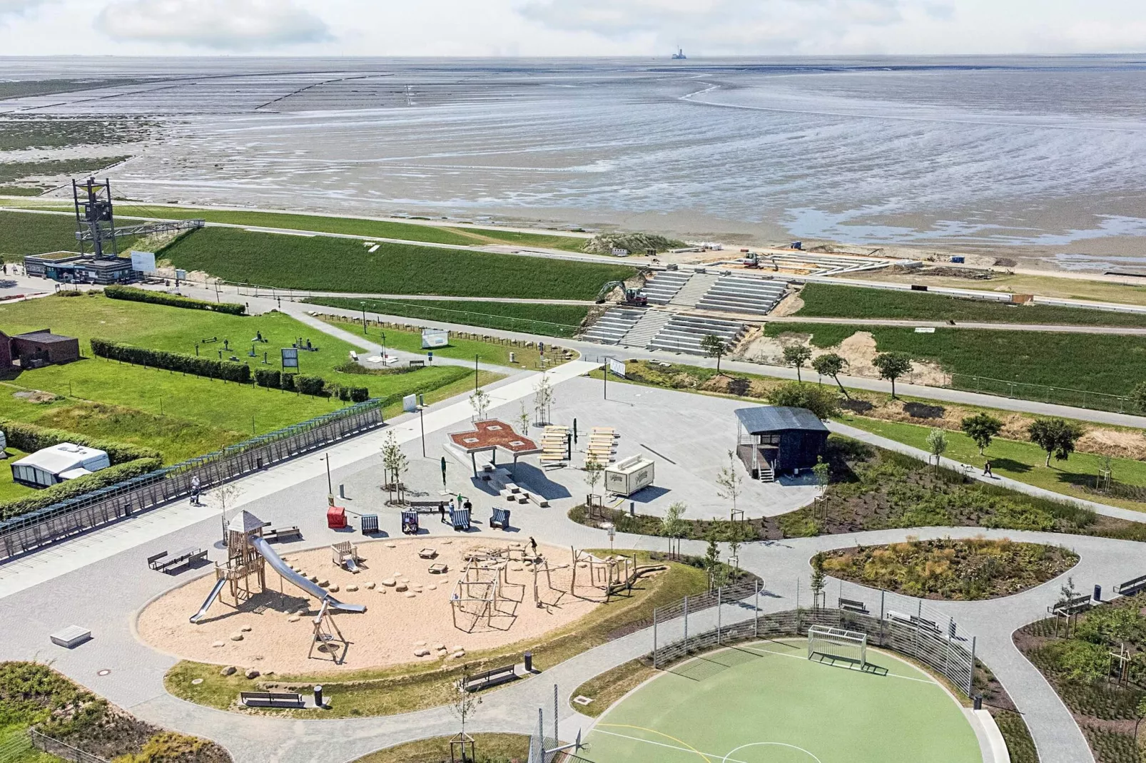 4 sterren vakantie huis in FRIEDRICHKOOG-Uitzicht