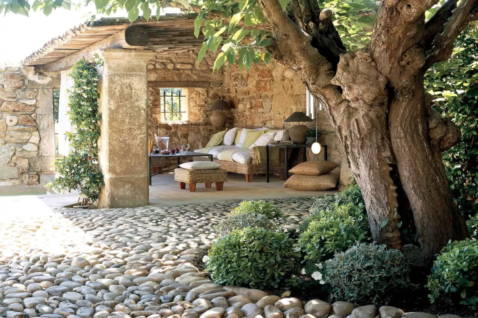 Villa Cépage - Villa De Luxe Au Coeur Du Lubéron-Terrasbalkon