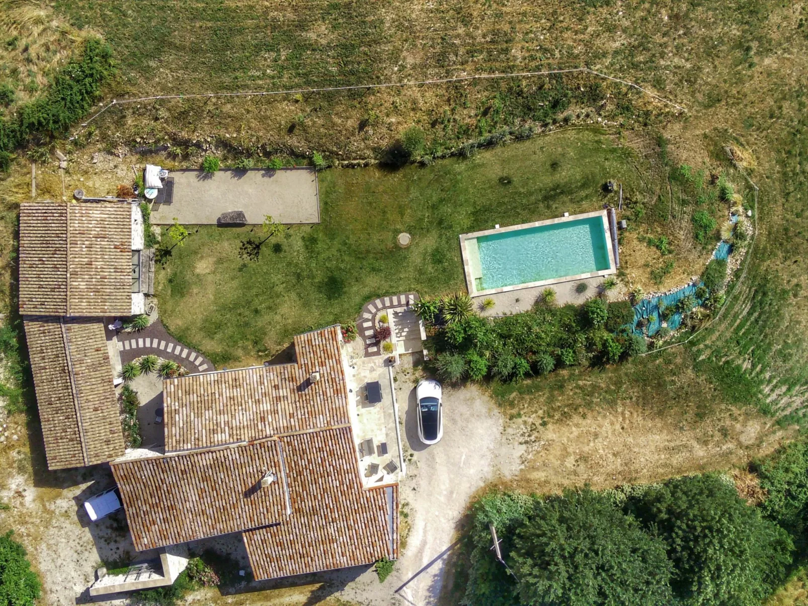 Bauernhaus aus Stein mit schöner Aussicht "Mas de Lysis". - Image-tags.info
