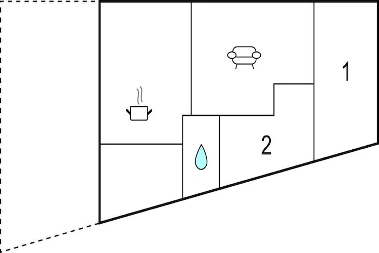 4 sterren vakantie huis in Kjellerup - Plattegrond