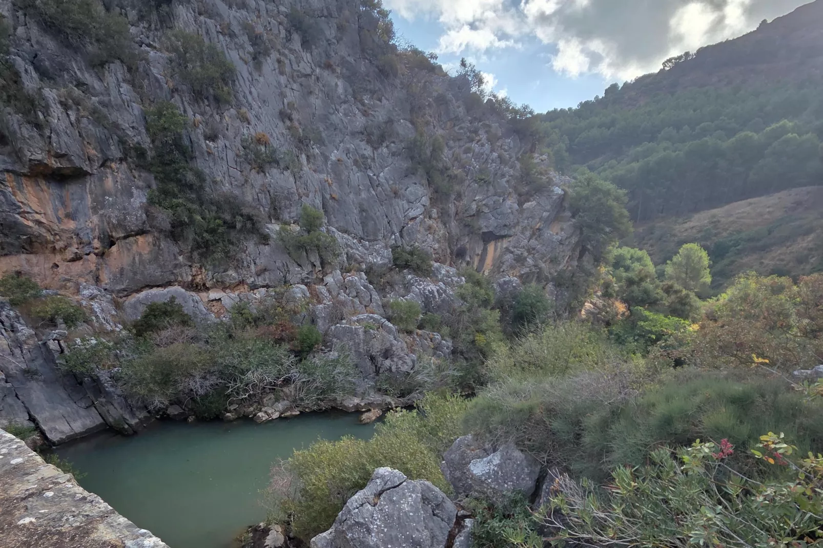 Casita Cartama - Gebieden zomer 1km