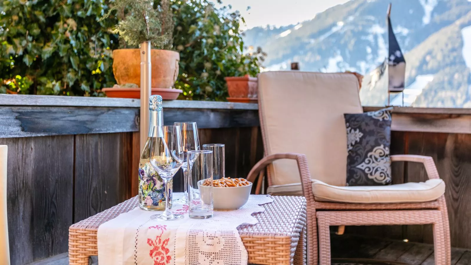 Fernblick Alpbach - Terrasbalkon