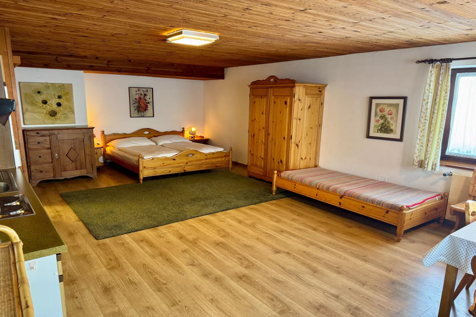 Grafhube Appartements - 2-Raum - Slaapkamer