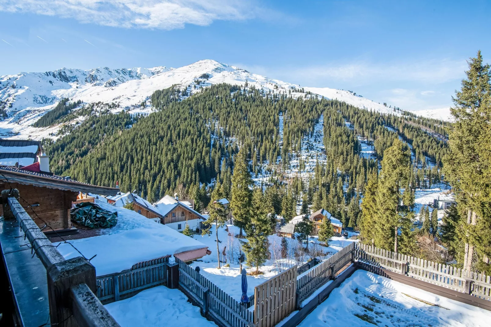 Thaler Hütte - Gipfelstürmer-Uitzicht winter