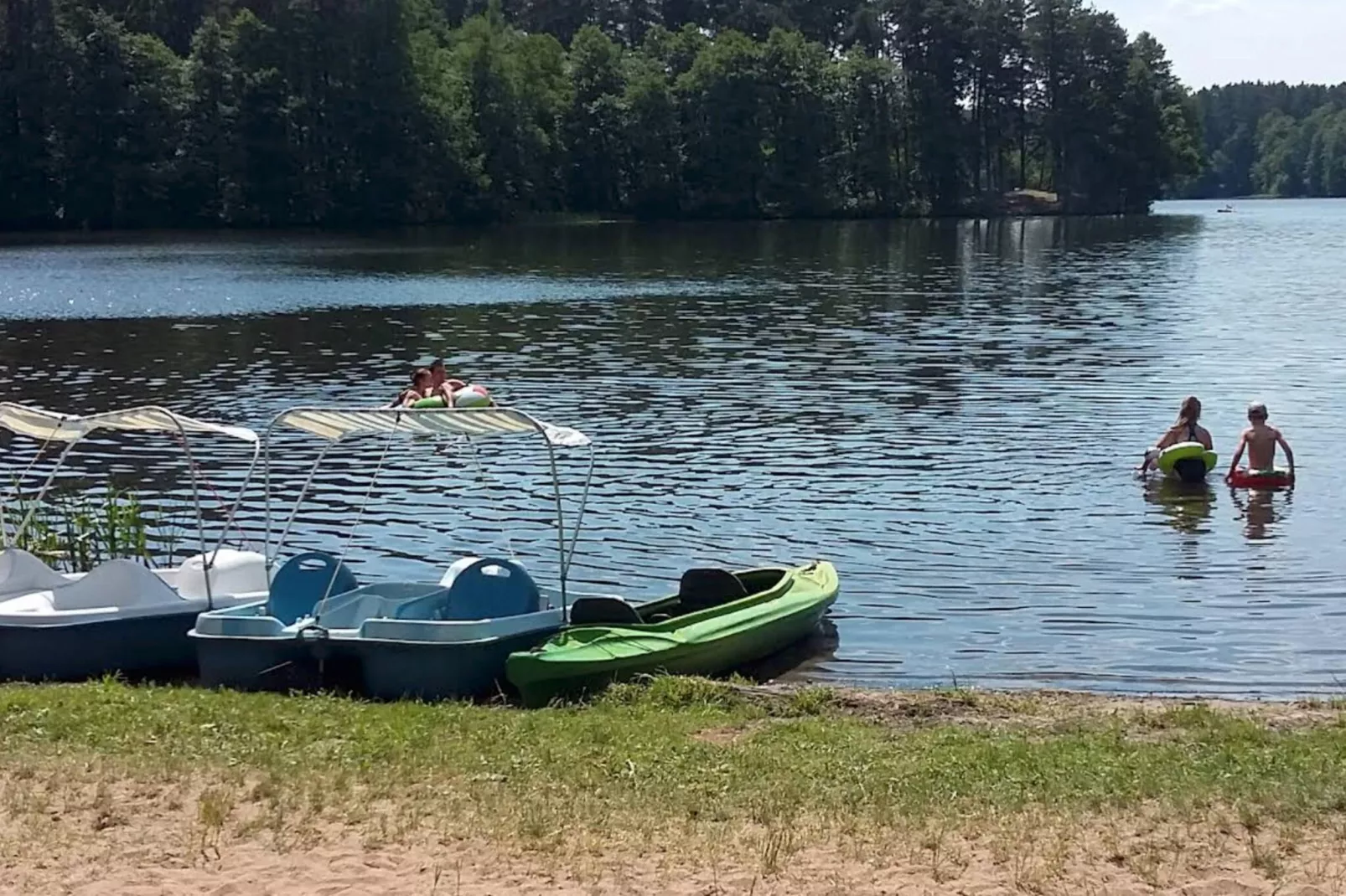 Dom wakacyjny w Krzyni dla max 7 osób-Gebieden zomer 1km