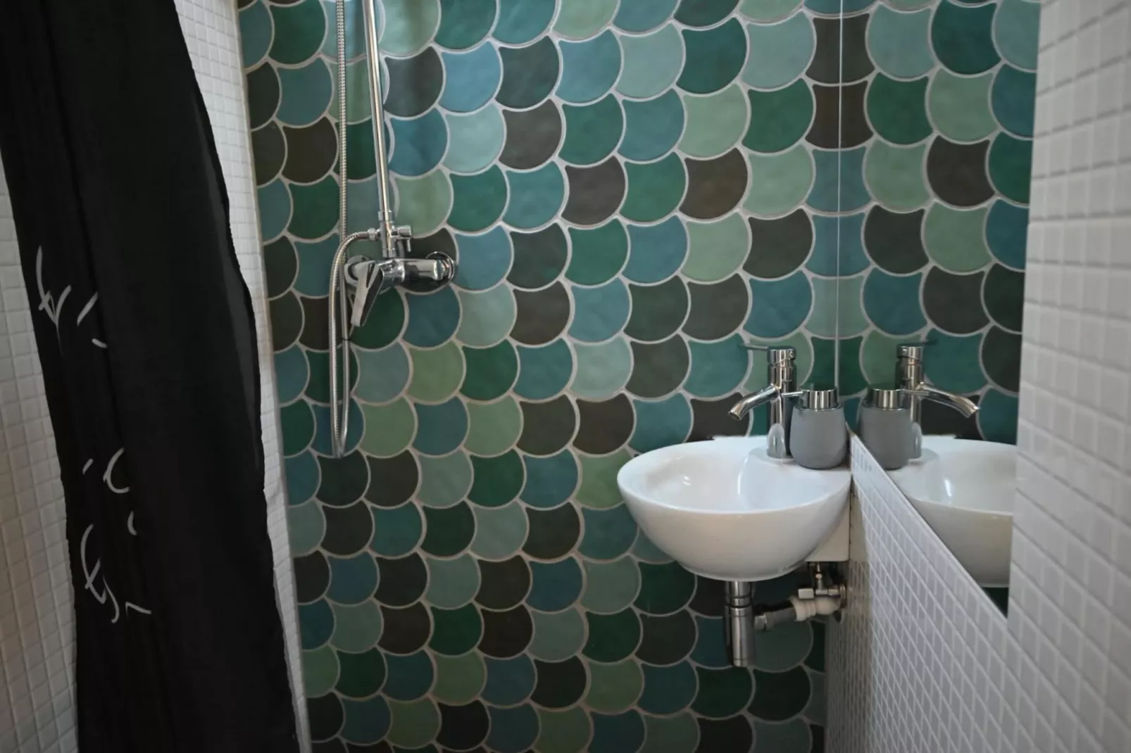 Dom w Starych Czaplach z domkiem na drzewie-Badkamer