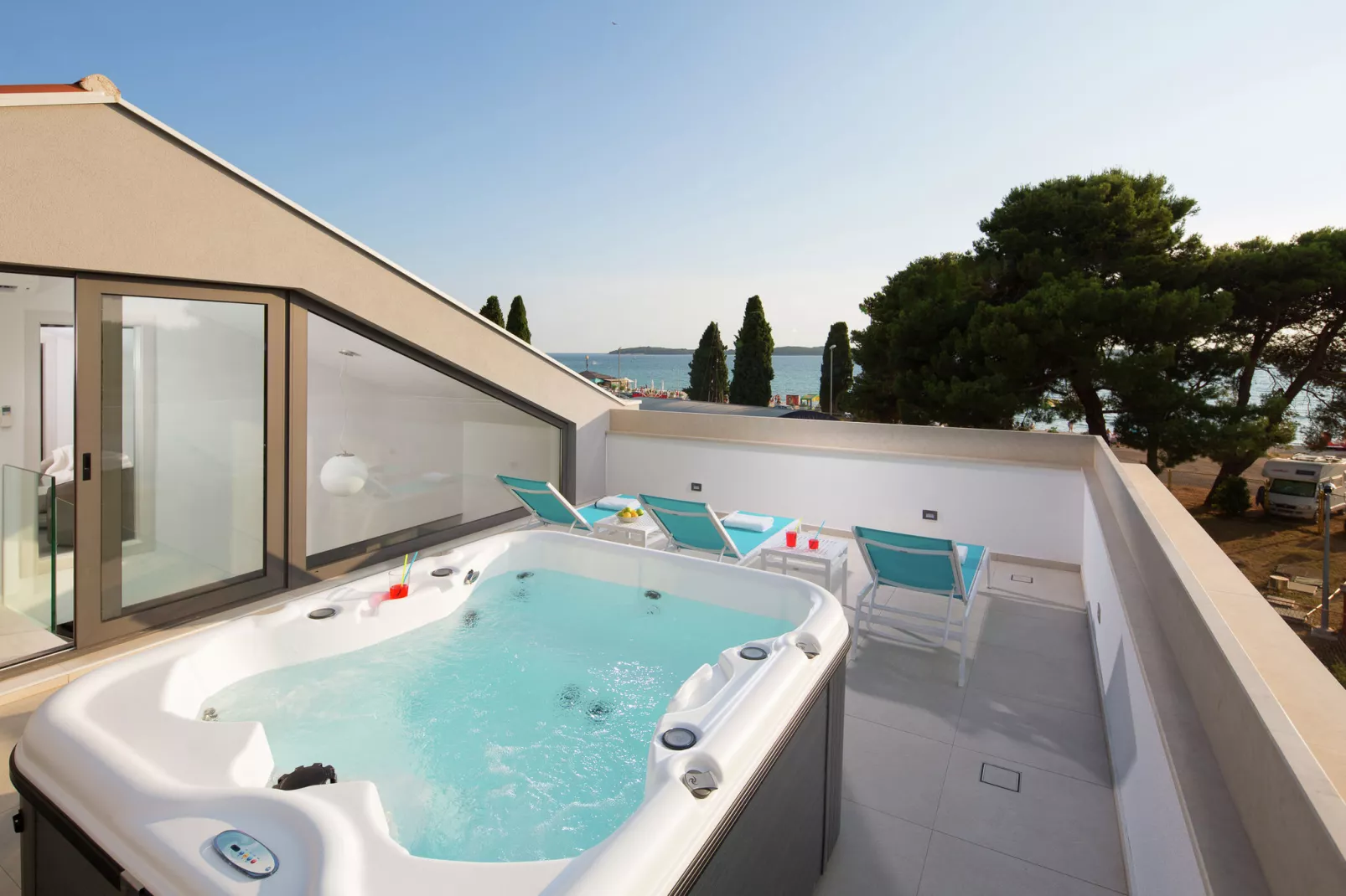 Villa Fasana-Terrasbalkon