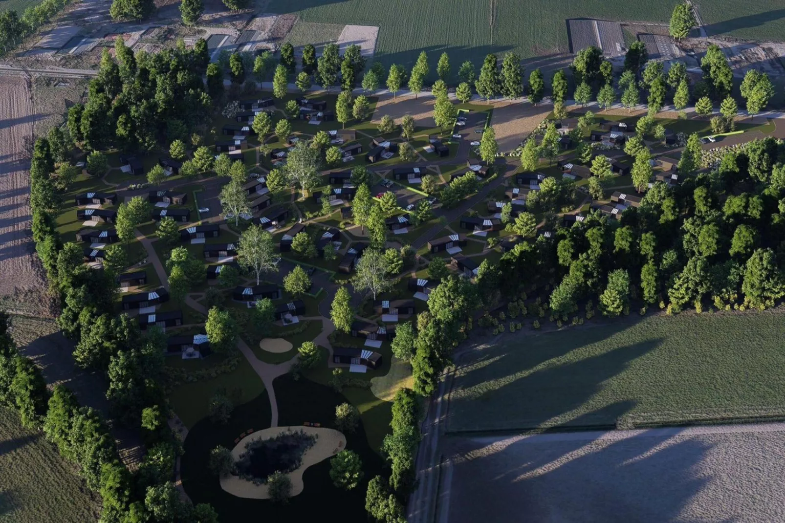 De Steppe  6 pax-Gebieden zomer 1km