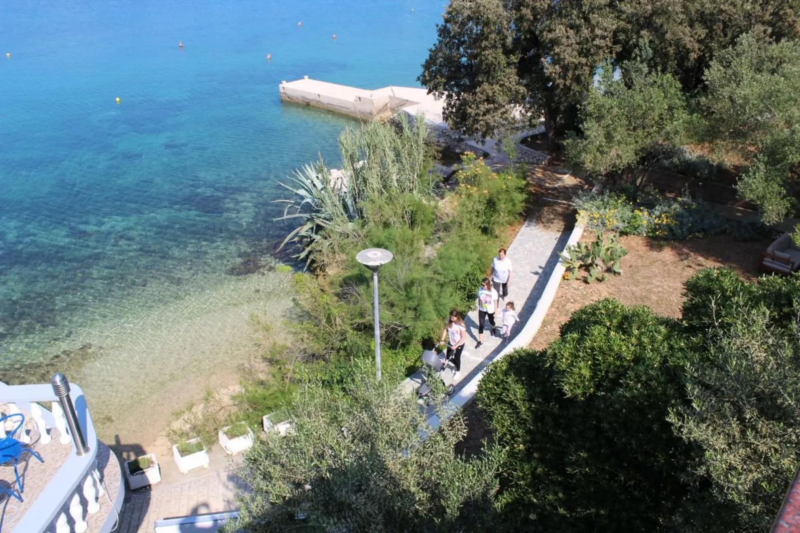 Sv Marija1 - Ferienwohnung 4 - Typ 4plus1 - Gebieden zomer 1km