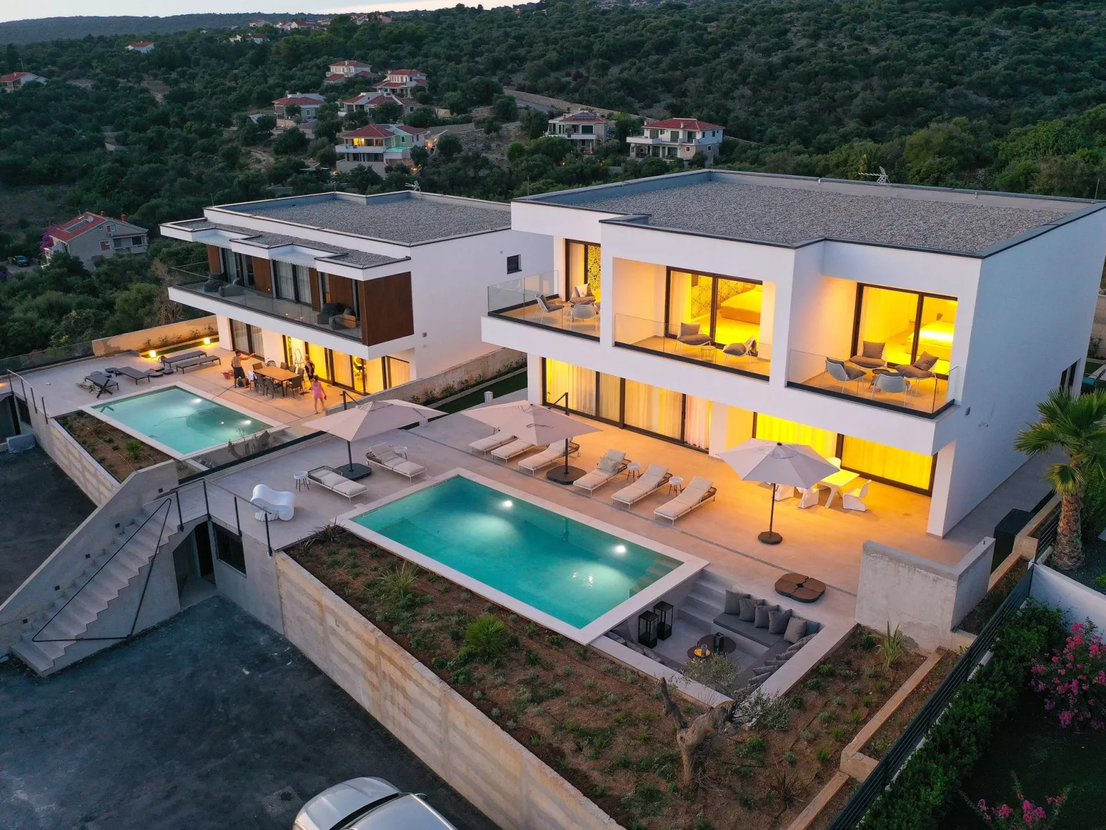 Luxuriöse Villa 360 - privater beheizter Pool - Image-tags.info