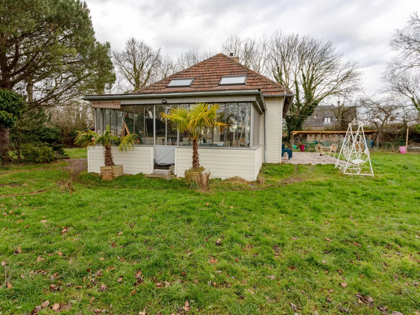 La maison du cavalier bleu - Buiten