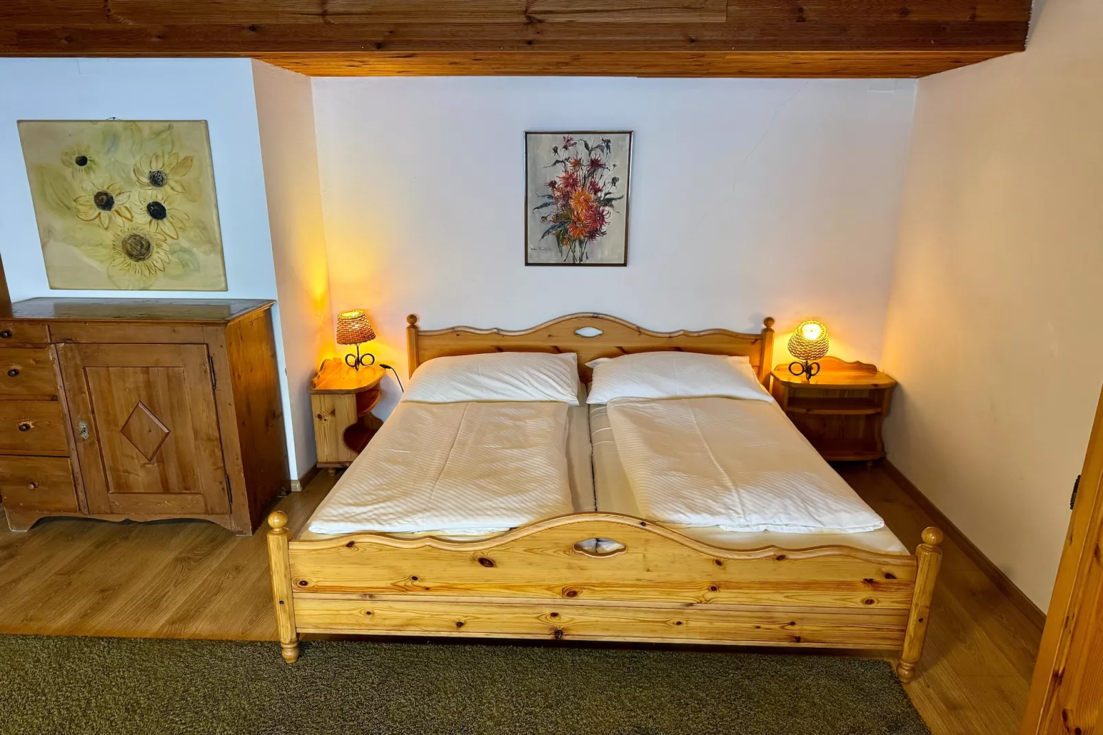 Grafhube Appartements - 2-Raum - Slaapkamer