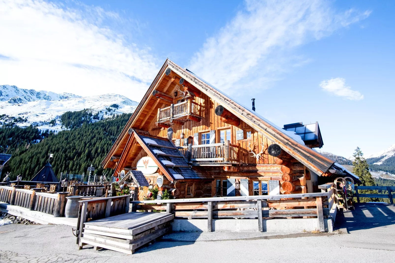 Thaler Hütte - Almzauber-Gebied winter 1km